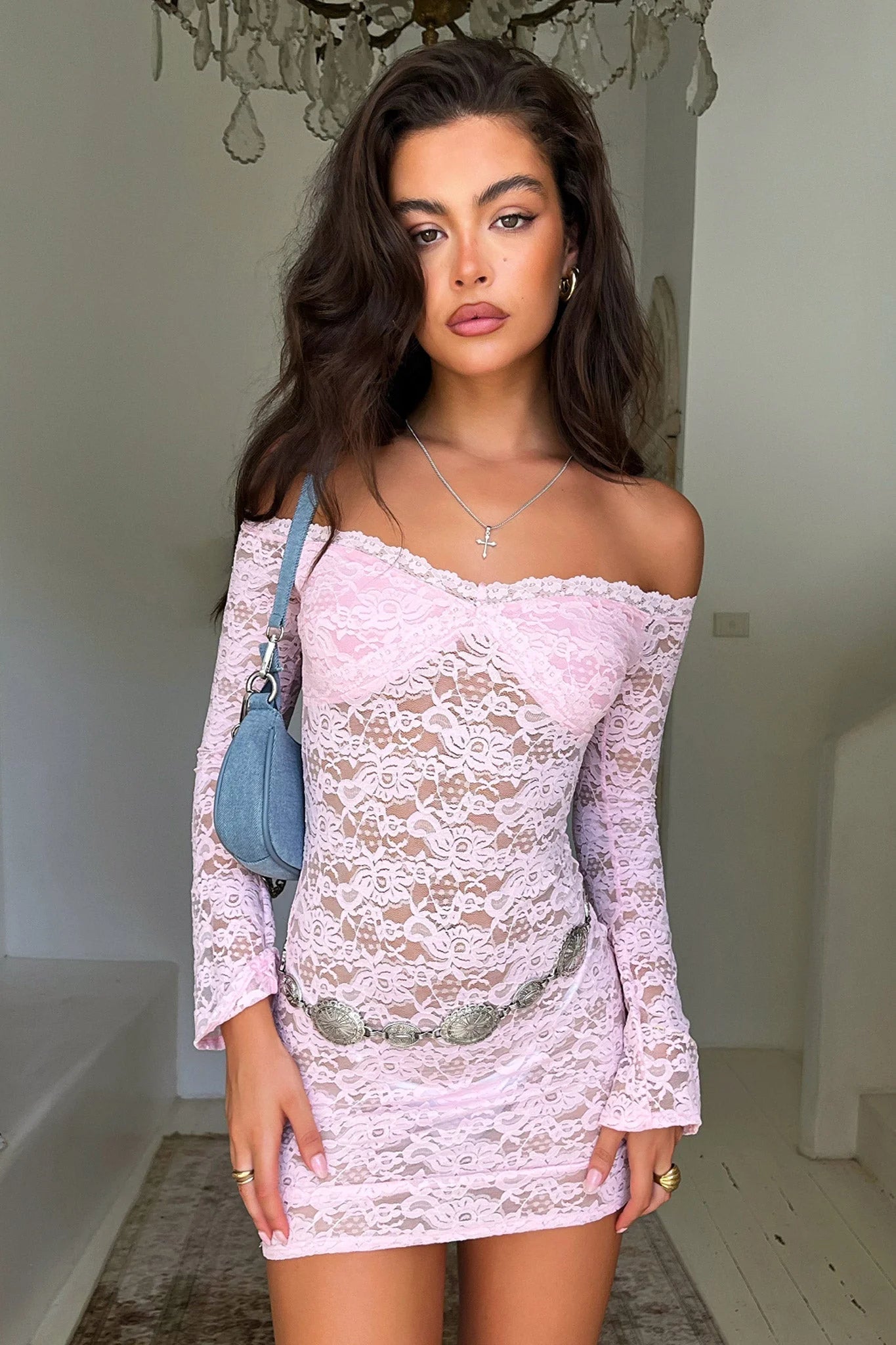 Zila Dress - Baby Pink