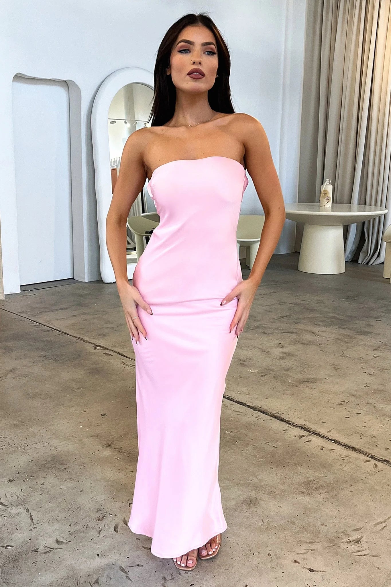Ellis Maxi Dress - Pink