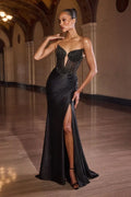 Robyn Gown - Strapless Dress With Corset Bodice