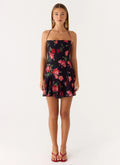 Nikyta Micro Mini Dress - Midnight Bloom