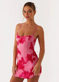 Elegeleges Exclusive - Alivia Mini Dress - Pink