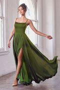 Justine Gown - Satin A-Line Gown