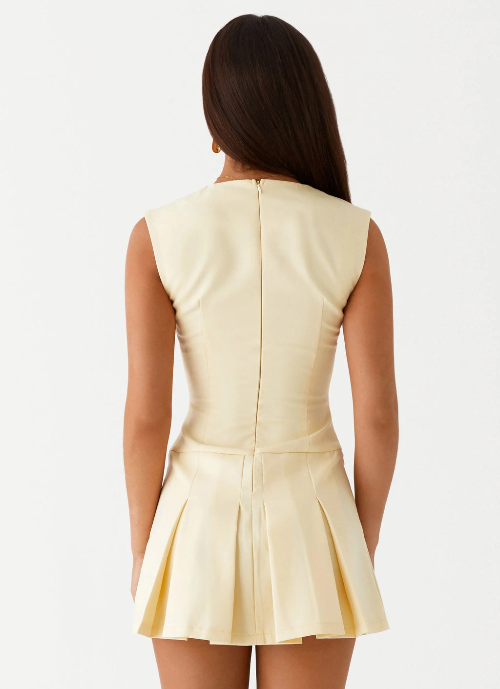 Elegeleges Exclusive - Cassia Mini Dress - Yellow