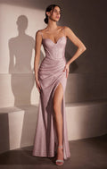 Mylie Gown - Glitter Dusted Long Corset Dress