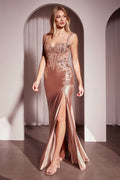 Melrose Gown - FITTED SATIN & LACE GOWN