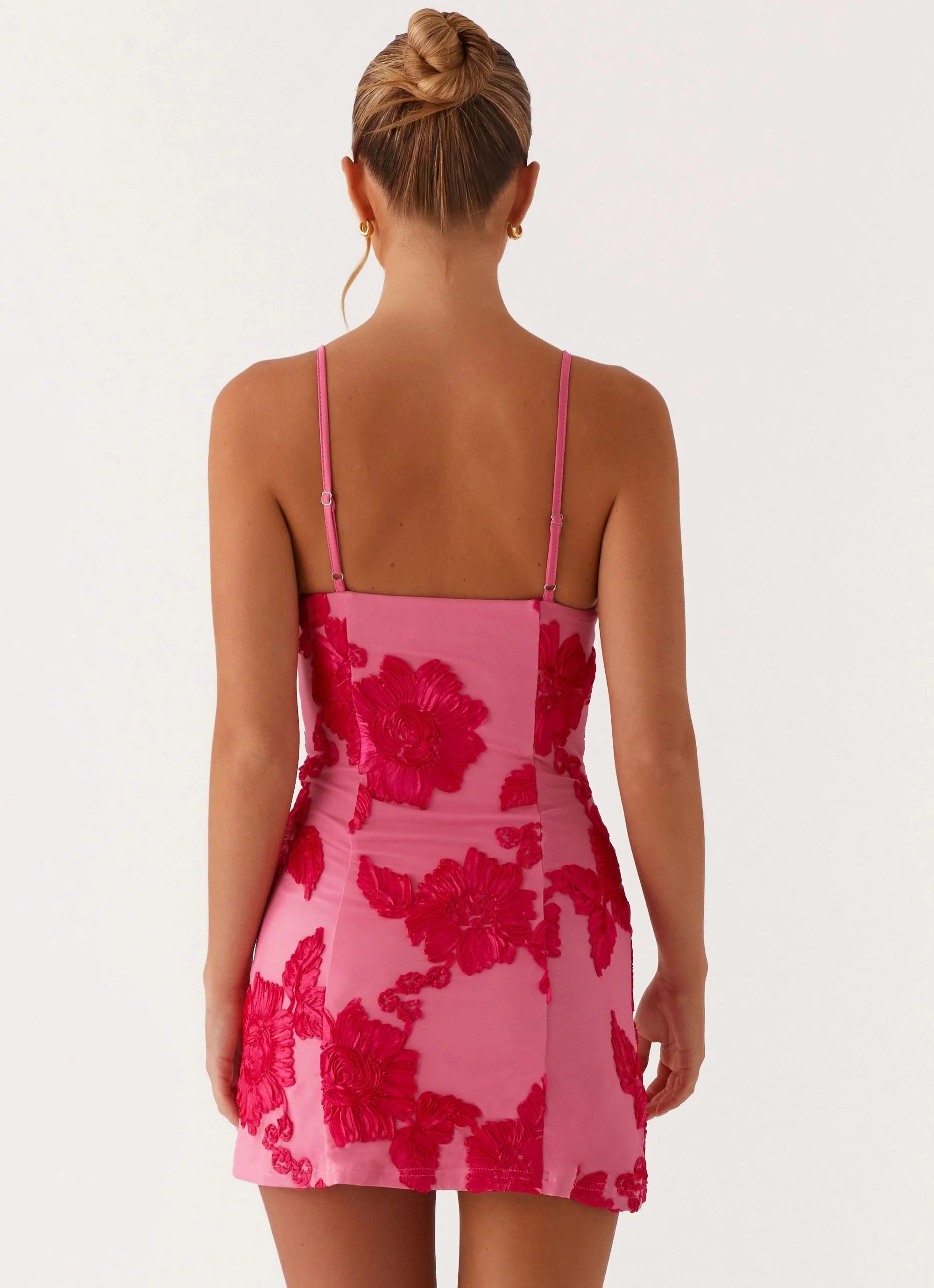 Elegeleges Exclusive - Alivia Mini Dress - Pink