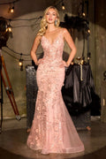 Cynthia Gown - 3D Floral Lace Corset Dress