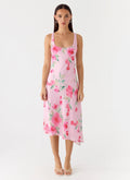 Fedde Midi Dress - Petal Soleil