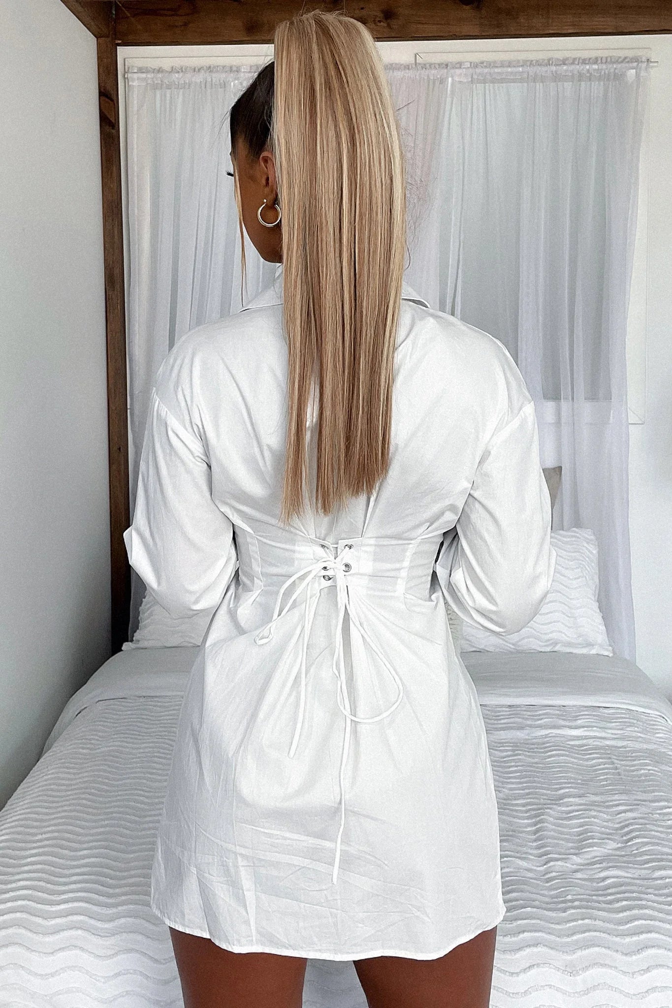 Markez T-Shirt Dress - White