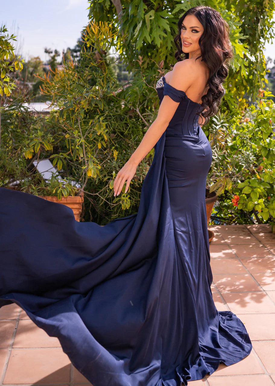 Katrina Gown - Navy