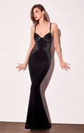 DESTINY MAXI DRESS - HOT STONE FITTED DRESS