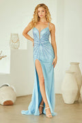 Halston Gown - Hot Stone Fitted Dress