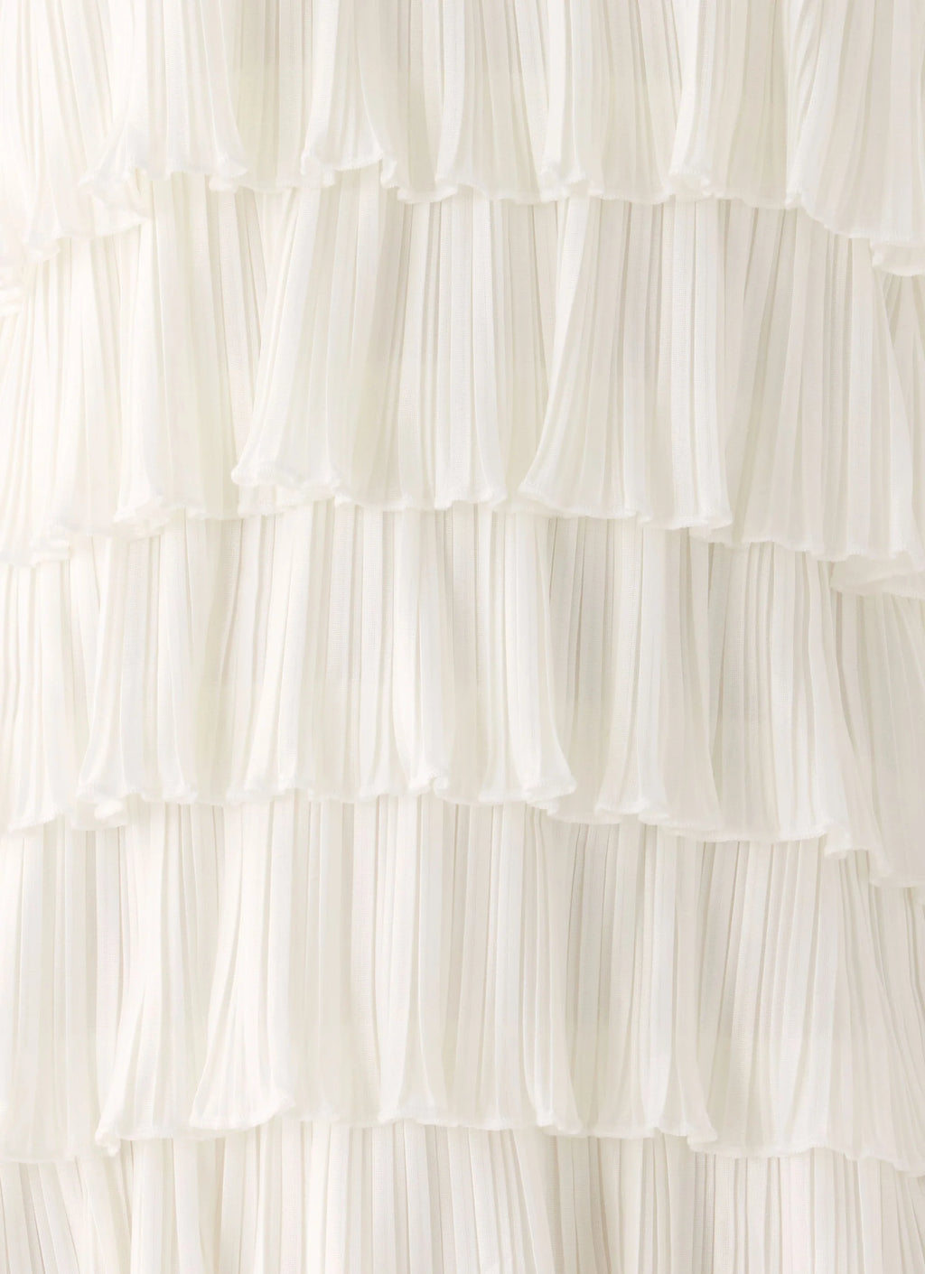 Lunar Bloom Mini Dress - Ivory