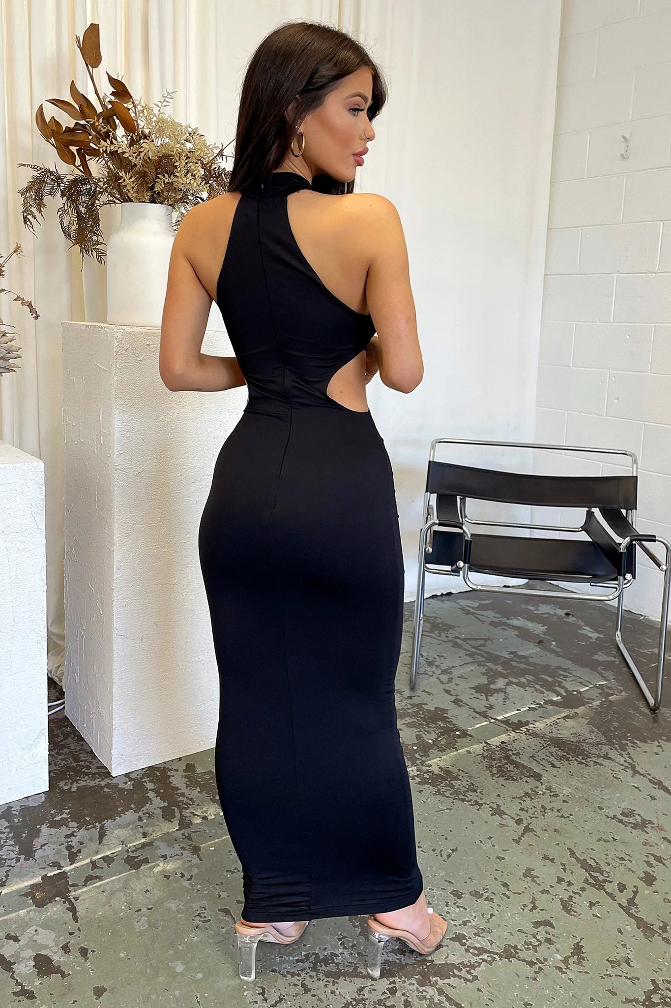 Gianna Maxi Dress - Black