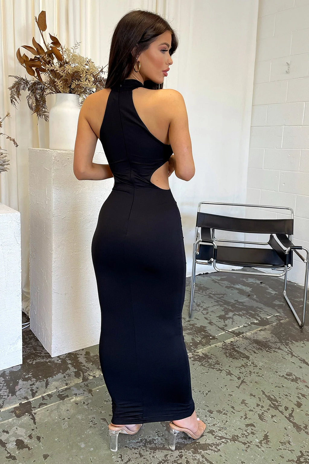 Gianna Maxi Dress - Black