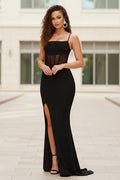Naomi Corset Gown - Black