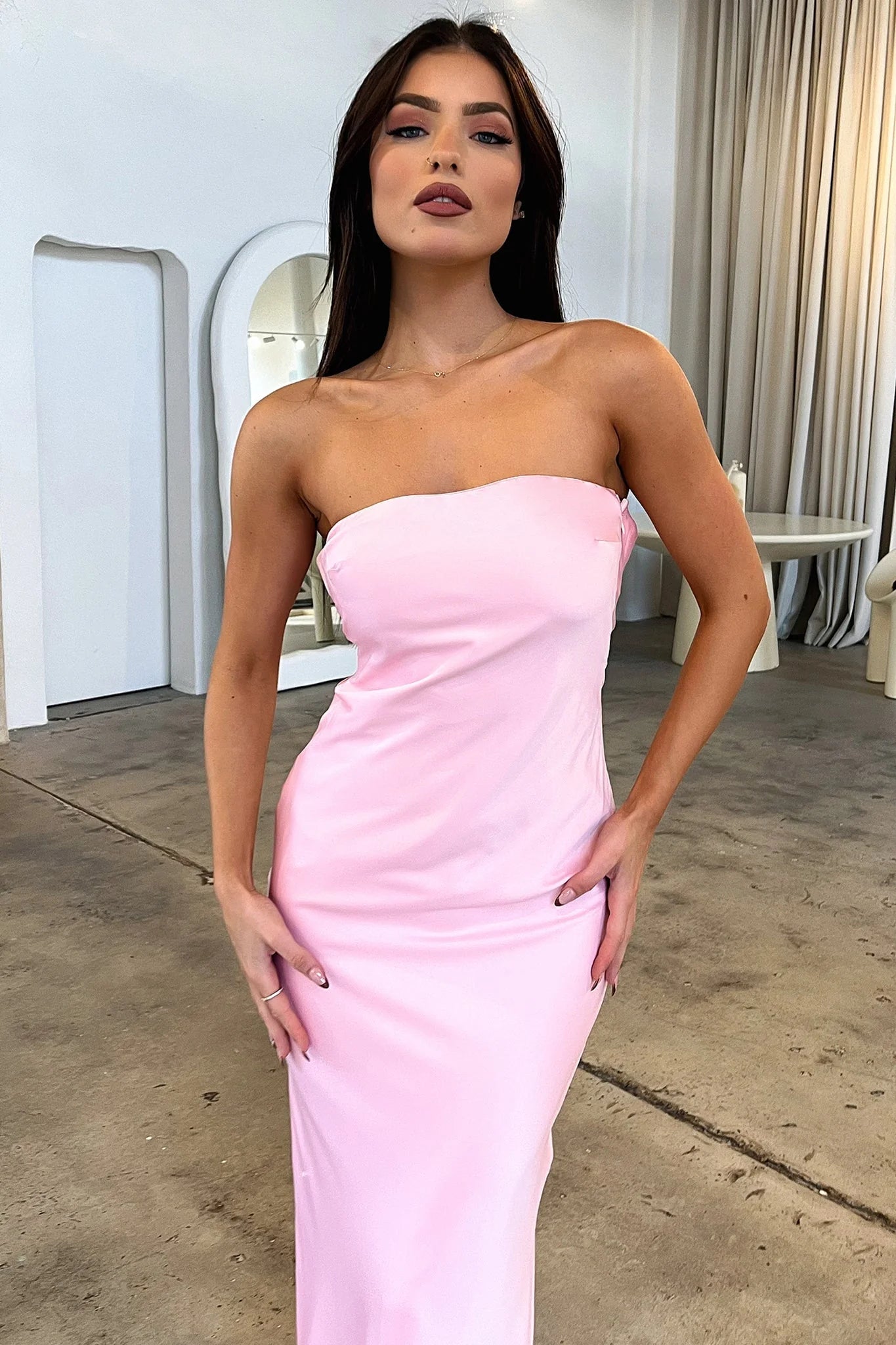 Ellis Maxi Dress - Pink