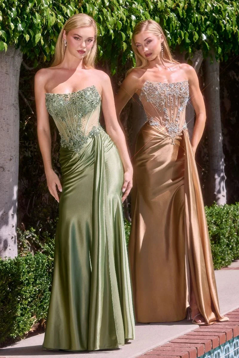 Anne Gown - Mermaid Dress With Corset Bodice