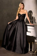 Annika Gown - A-line Corset Dress With Pockets