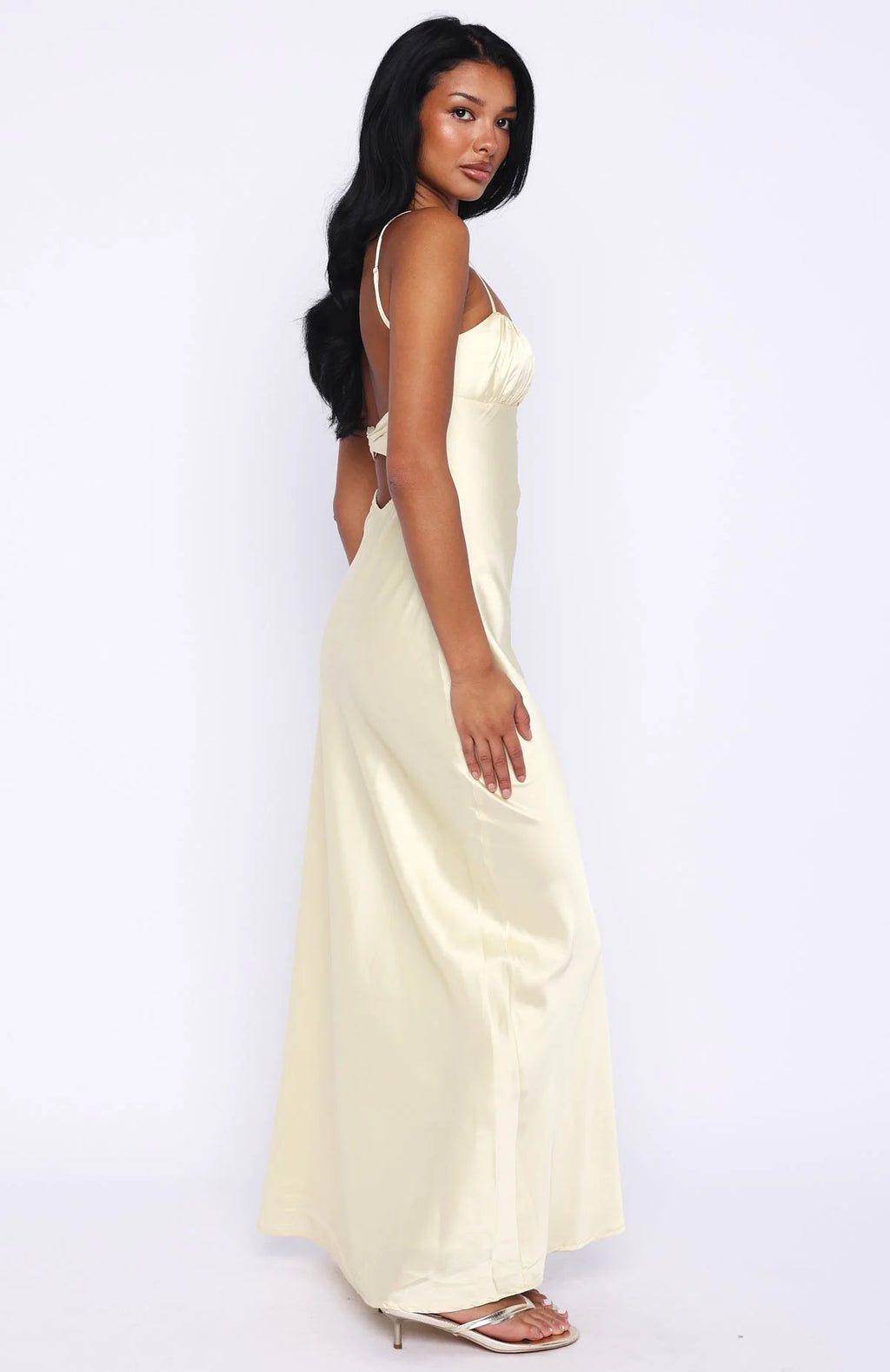 Change Locations Maxi Dress Lemon